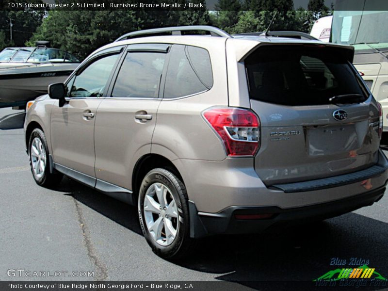 Burnished Bronze Metallic / Black 2015 Subaru Forester 2.5i Limited