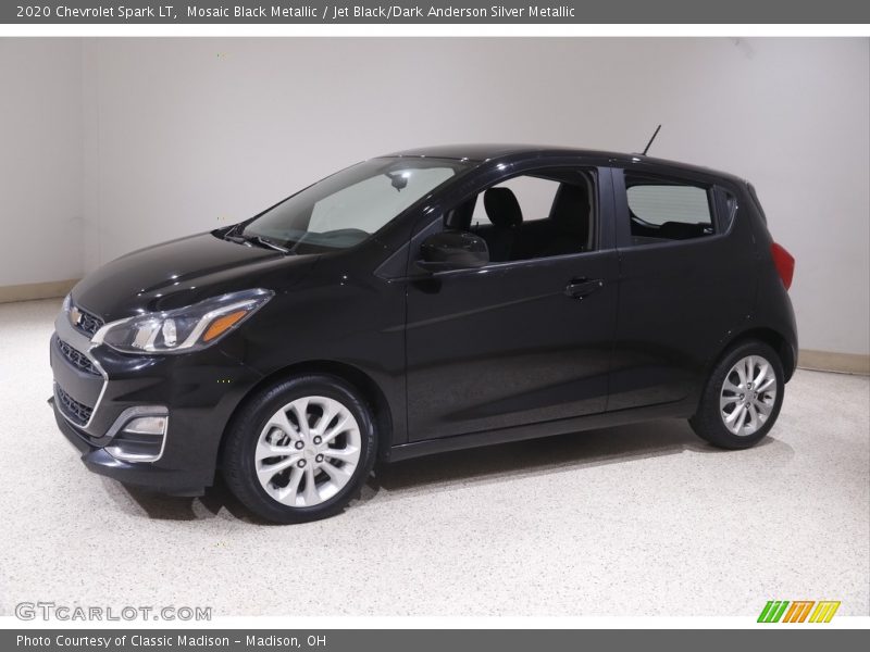 Mosaic Black Metallic / Jet Black/Dark Anderson Silver Metallic 2020 Chevrolet Spark LT