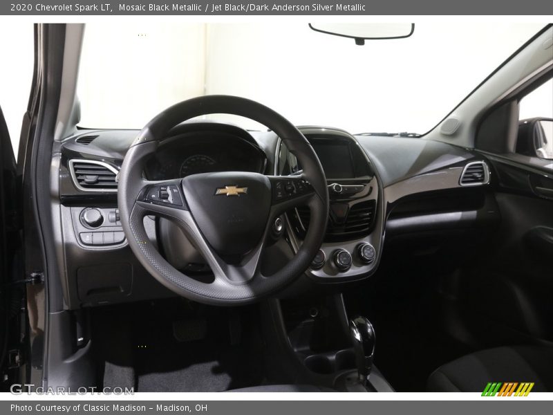 Mosaic Black Metallic / Jet Black/Dark Anderson Silver Metallic 2020 Chevrolet Spark LT