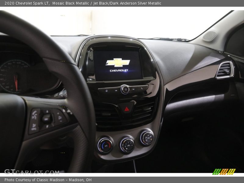 Mosaic Black Metallic / Jet Black/Dark Anderson Silver Metallic 2020 Chevrolet Spark LT