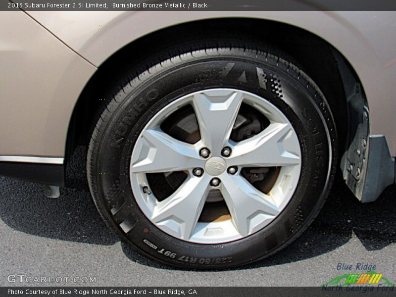 Burnished Bronze Metallic / Black 2015 Subaru Forester 2.5i Limited