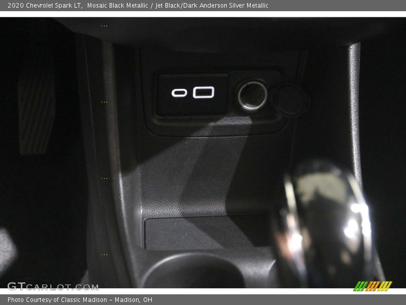 Mosaic Black Metallic / Jet Black/Dark Anderson Silver Metallic 2020 Chevrolet Spark LT