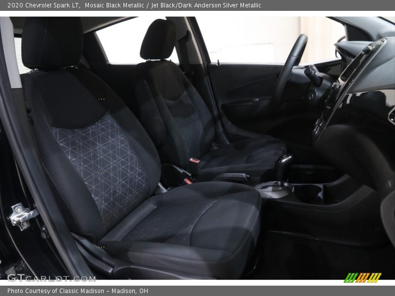 Mosaic Black Metallic / Jet Black/Dark Anderson Silver Metallic 2020 Chevrolet Spark LT