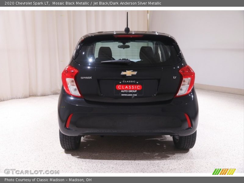 Mosaic Black Metallic / Jet Black/Dark Anderson Silver Metallic 2020 Chevrolet Spark LT