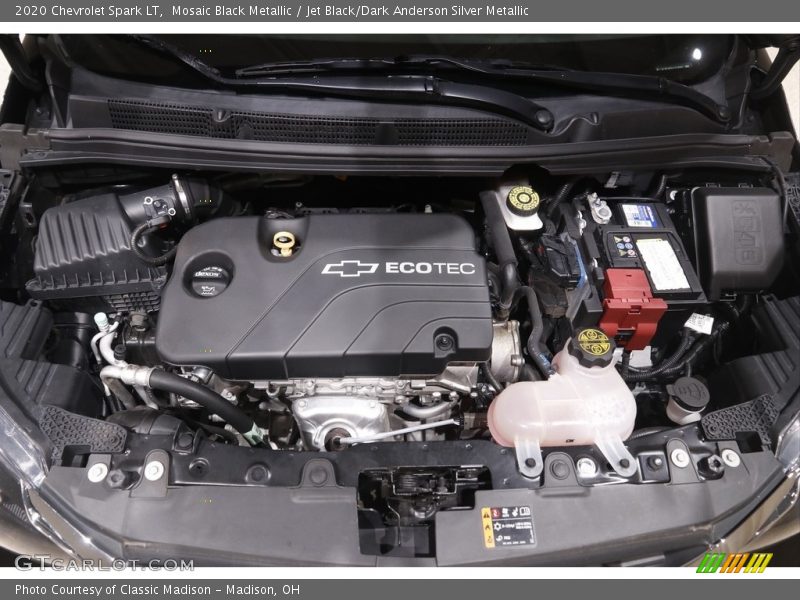Mosaic Black Metallic / Jet Black/Dark Anderson Silver Metallic 2020 Chevrolet Spark LT