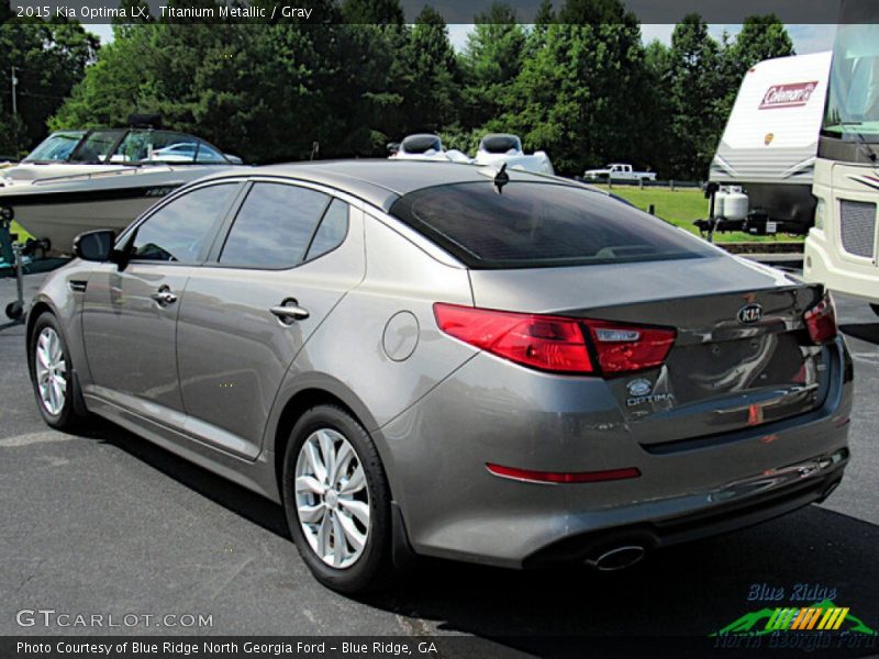 Titanium Metallic / Gray 2015 Kia Optima LX