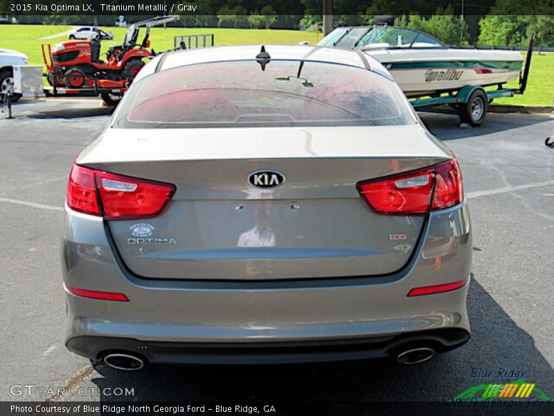 Titanium Metallic / Gray 2015 Kia Optima LX