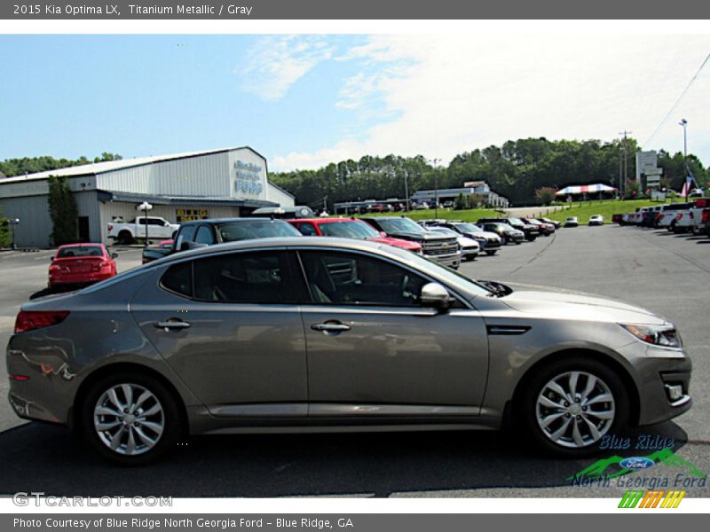 Titanium Metallic / Gray 2015 Kia Optima LX