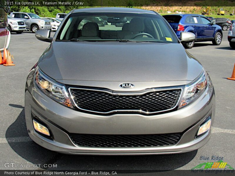 Titanium Metallic / Gray 2015 Kia Optima LX