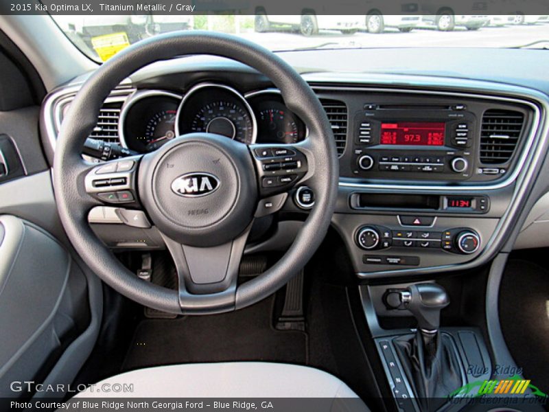 Titanium Metallic / Gray 2015 Kia Optima LX
