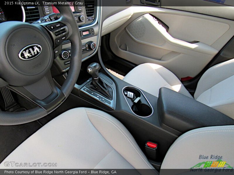 Titanium Metallic / Gray 2015 Kia Optima LX