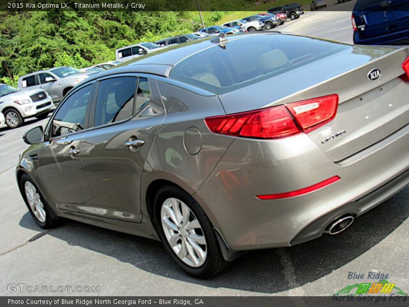 Titanium Metallic / Gray 2015 Kia Optima LX