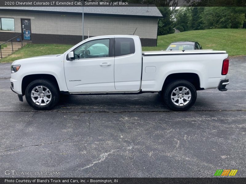 Summit White / Jet Black 2020 Chevrolet Colorado LT Extended Cab