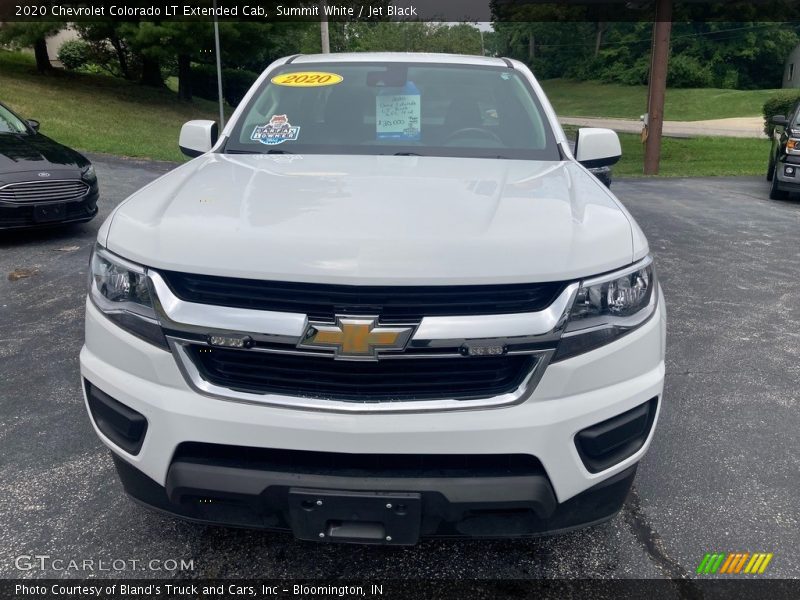 Summit White / Jet Black 2020 Chevrolet Colorado LT Extended Cab