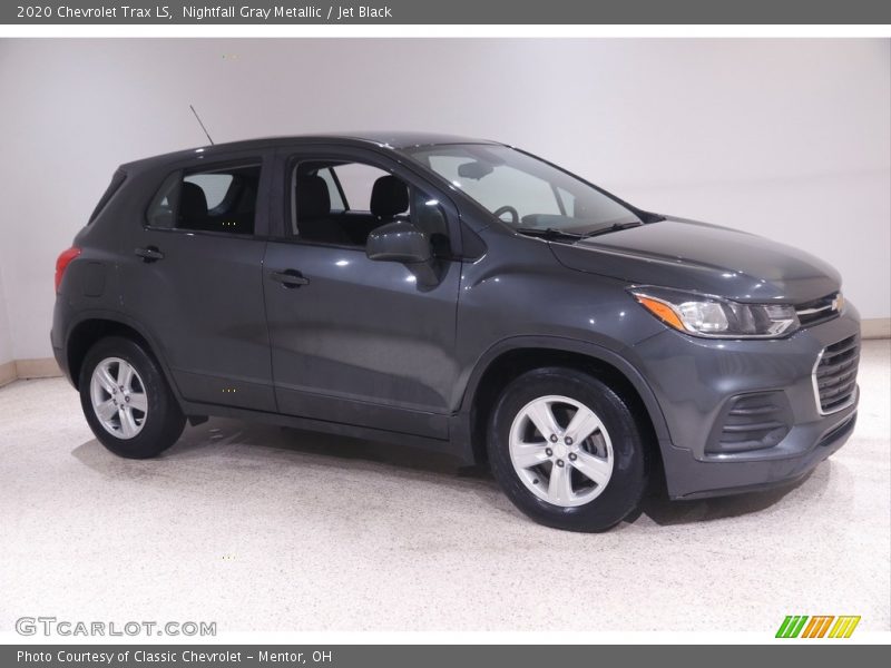 Nightfall Gray Metallic / Jet Black 2020 Chevrolet Trax LS