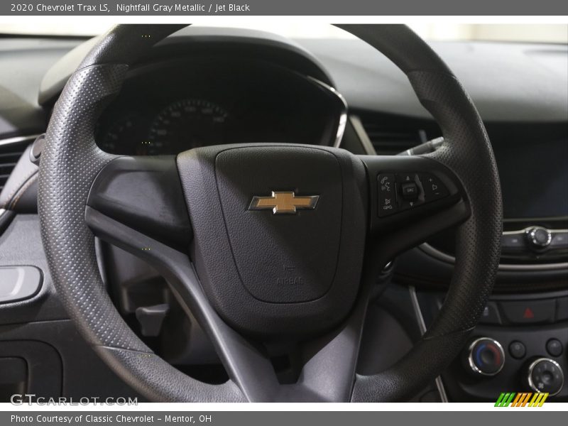 Nightfall Gray Metallic / Jet Black 2020 Chevrolet Trax LS