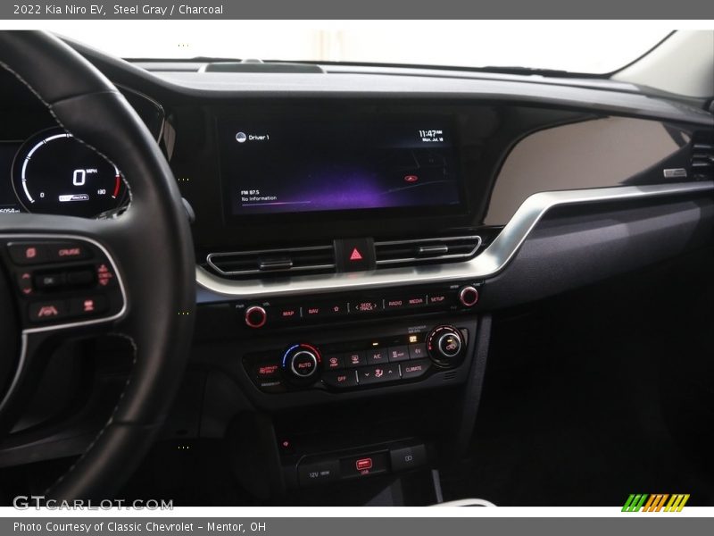 Controls of 2022 Niro EV