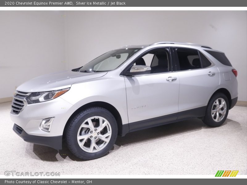 Silver Ice Metallic / Jet Black 2020 Chevrolet Equinox Premier AWD