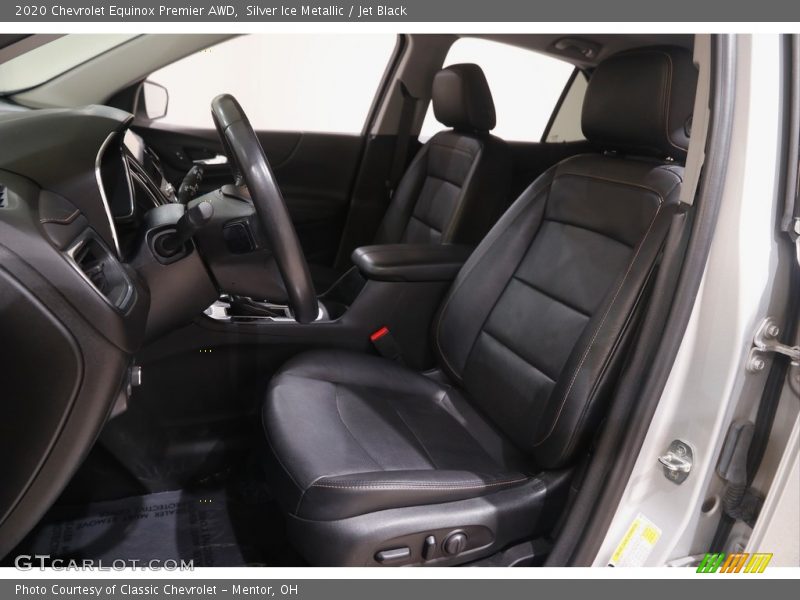 Silver Ice Metallic / Jet Black 2020 Chevrolet Equinox Premier AWD