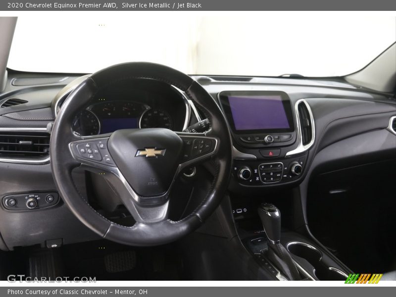 Silver Ice Metallic / Jet Black 2020 Chevrolet Equinox Premier AWD