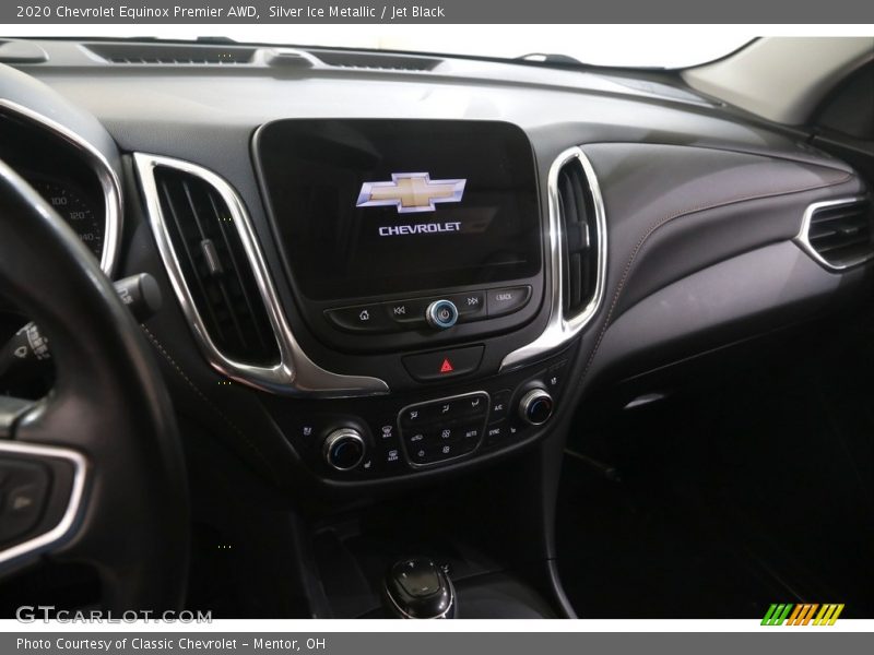 Silver Ice Metallic / Jet Black 2020 Chevrolet Equinox Premier AWD