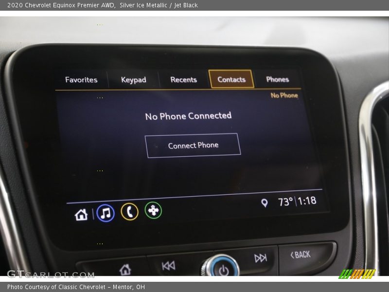 Silver Ice Metallic / Jet Black 2020 Chevrolet Equinox Premier AWD