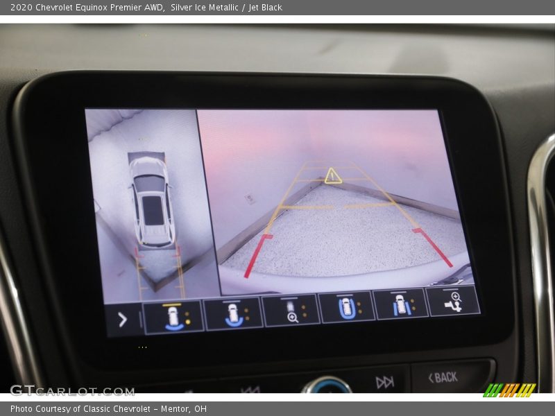 Silver Ice Metallic / Jet Black 2020 Chevrolet Equinox Premier AWD