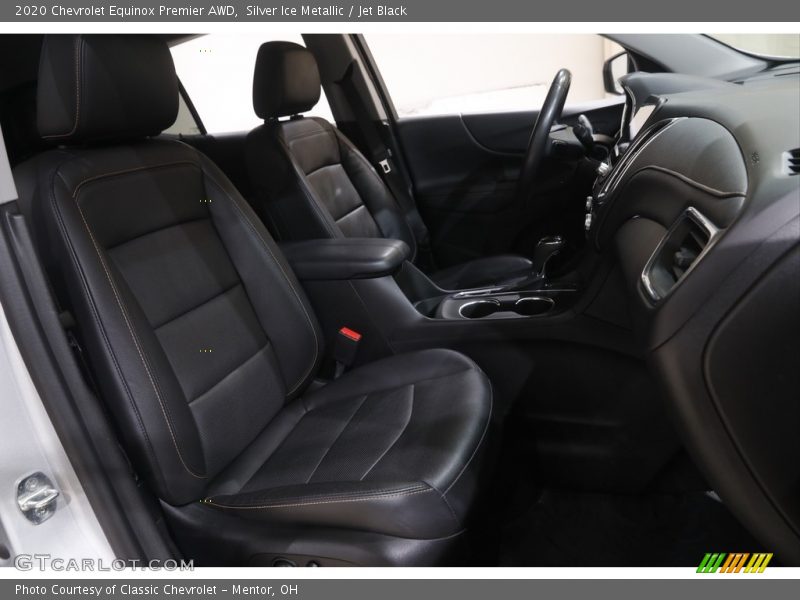 Silver Ice Metallic / Jet Black 2020 Chevrolet Equinox Premier AWD