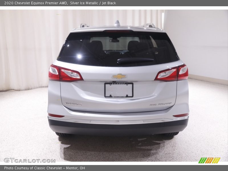 Silver Ice Metallic / Jet Black 2020 Chevrolet Equinox Premier AWD