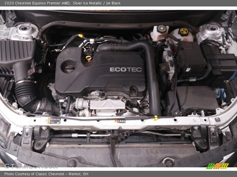 Silver Ice Metallic / Jet Black 2020 Chevrolet Equinox Premier AWD
