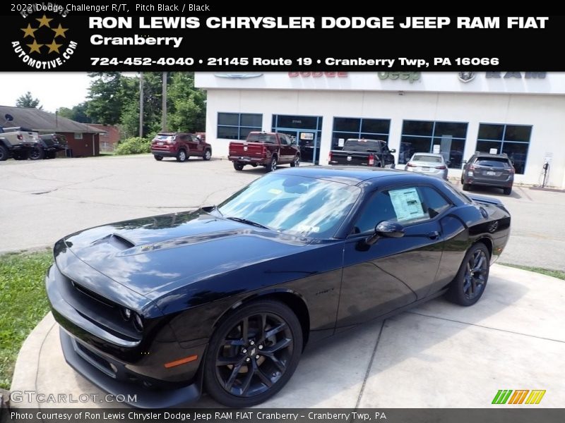 Pitch Black / Black 2022 Dodge Challenger R/T