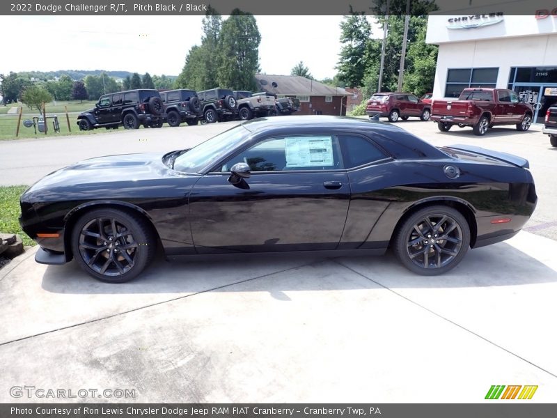 Pitch Black / Black 2022 Dodge Challenger R/T
