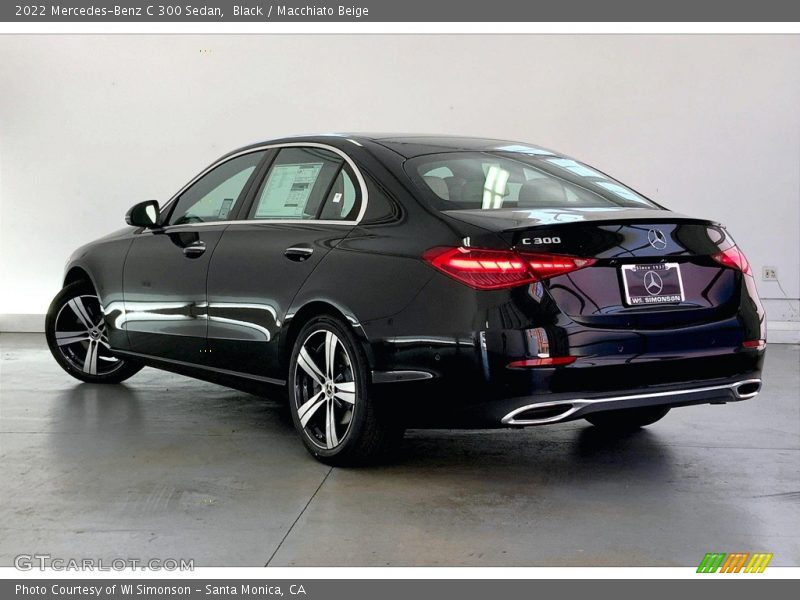 Black / Macchiato Beige 2022 Mercedes-Benz C 300 Sedan