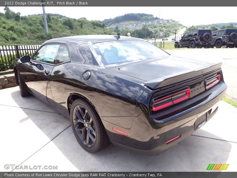 Pitch Black / Black 2022 Dodge Challenger R/T