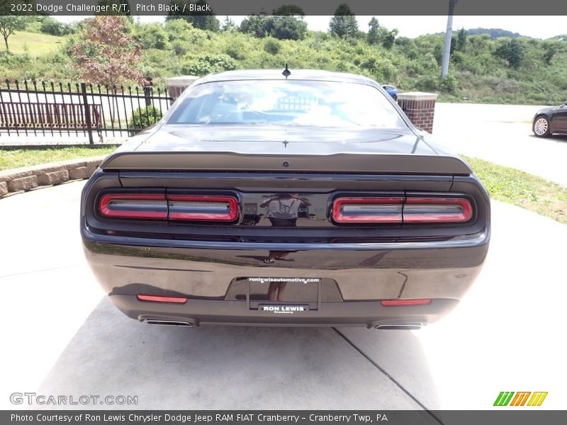 Pitch Black / Black 2022 Dodge Challenger R/T