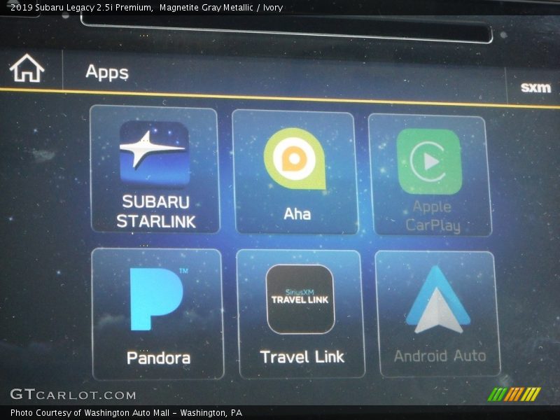 Magnetite Gray Metallic / Ivory 2019 Subaru Legacy 2.5i Premium
