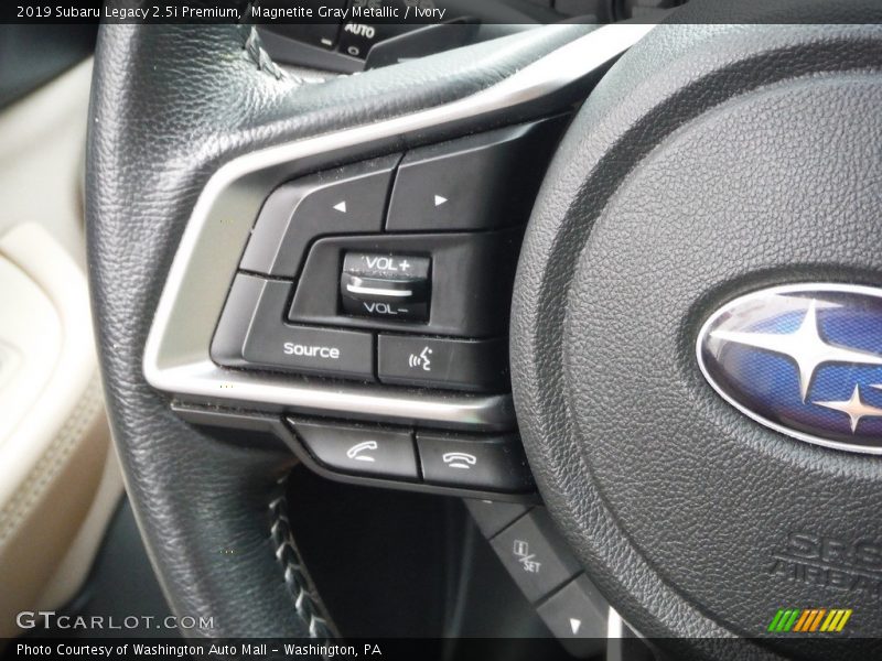 Magnetite Gray Metallic / Ivory 2019 Subaru Legacy 2.5i Premium