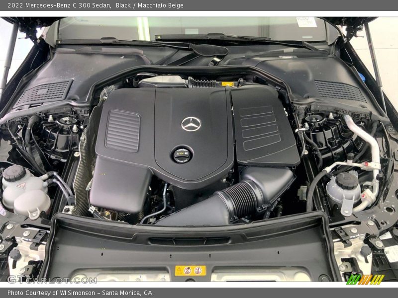  2022 C 300 Sedan Engine - 2.0 Liter Turbocharged DOHC 16-Valve VVT 4 Cylinder