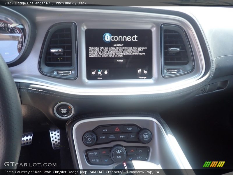 Pitch Black / Black 2022 Dodge Challenger R/T