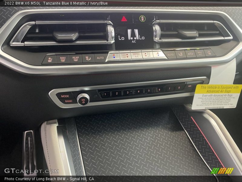 Controls of 2022 X6 M50i