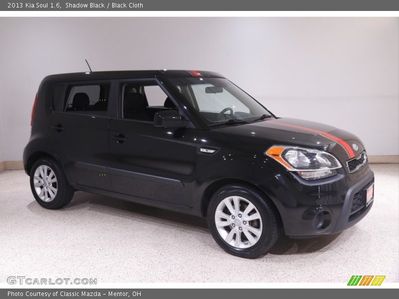 Shadow Black / Black Cloth 2013 Kia Soul 1.6