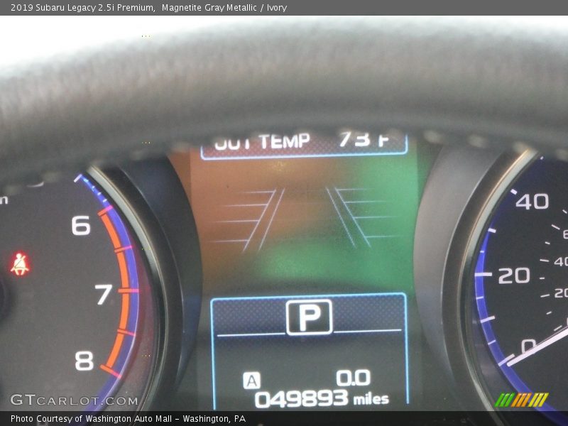 Magnetite Gray Metallic / Ivory 2019 Subaru Legacy 2.5i Premium