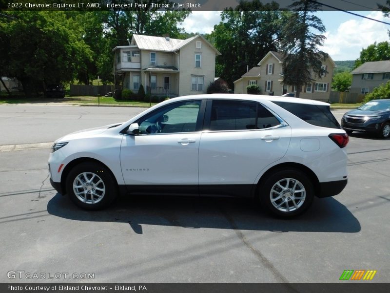 Iridescent Pearl Tricoat / Jet Black 2022 Chevrolet Equinox LT AWD