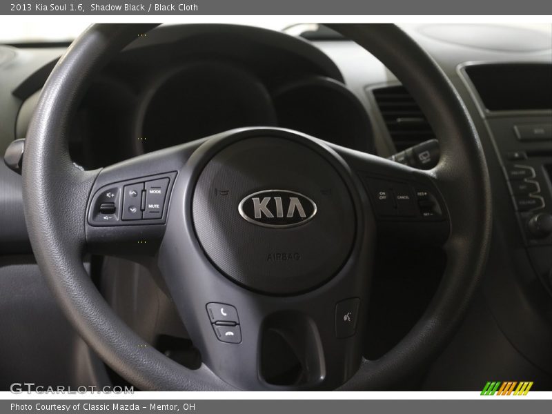 Shadow Black / Black Cloth 2013 Kia Soul 1.6