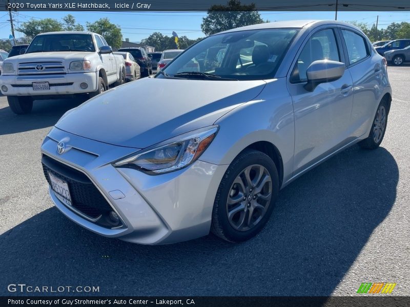 Icicle / Gray 2020 Toyota Yaris XLE Hatchback