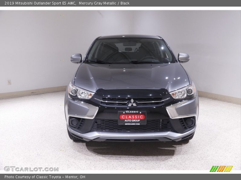 Mercury Gray Metallic / Black 2019 Mitsubishi Outlander Sport ES AWC