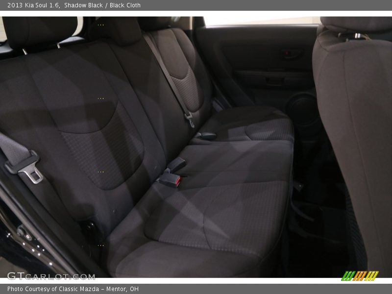 Shadow Black / Black Cloth 2013 Kia Soul 1.6