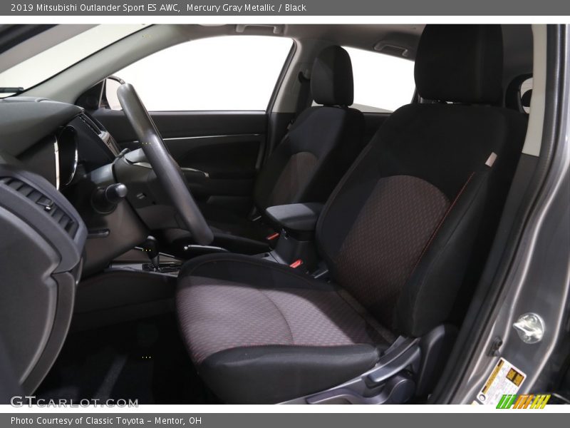 Mercury Gray Metallic / Black 2019 Mitsubishi Outlander Sport ES AWC