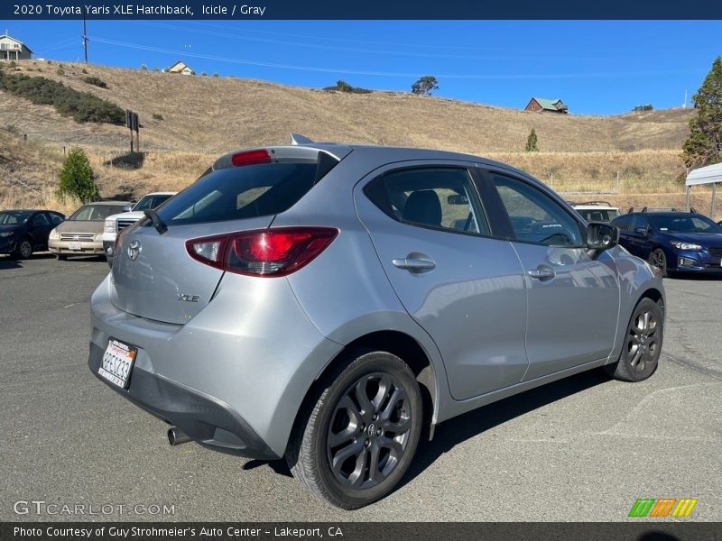 Icicle / Gray 2020 Toyota Yaris XLE Hatchback