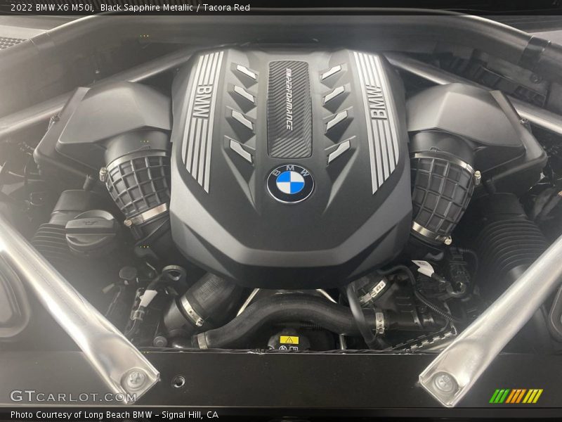  2022 X6 M50i Engine - 4.4 Liter M TwinPower Turbocharged DOHC 32-Valve V8